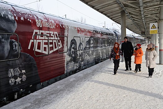 1,5 тысячи человек посетили «Поезд Победы» в Нижнем Новгороде