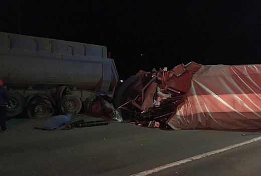 Страшное ДТП на орской трассе: грузовик смял ГАЗель