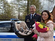 Сотрудники столичной Госавтоинспекции помогли беременной женщине добраться до больницы