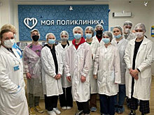 Ребята из медицинского класса школы № 853 побывали на экскурсии в консультативно-диагностическом центре