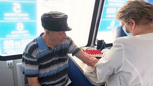 В регионе с начала года провели 1152 выездных медосмотра