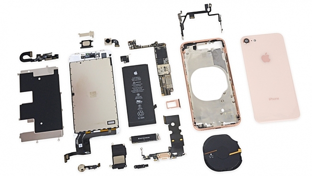 iPhone 8 оказался менее ремонтопригодным, чем iPhone 7