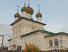 Российские древности: Церковь Николая Чудотворца в Ныробе