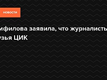 Памфилова заявила, что журналисты — друзья ЦИК