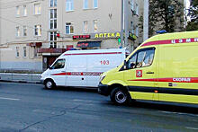 Вертолет МАЦ эвакуировал в больницу пострадавшего при съезде автобуса в кювет на Киевском шоссе в ТиНАО
