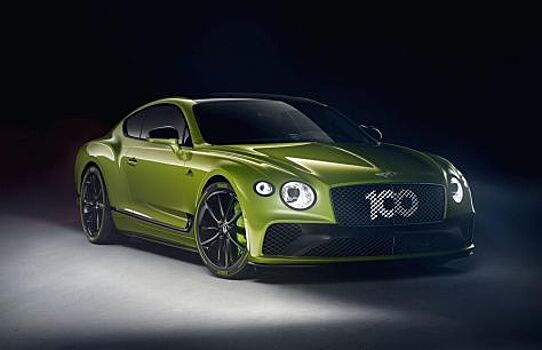 Bentley представил лимитированную серию Continental GT W12