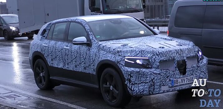 Что же электрический Mercedes-Benz скрывает под своим камуфляжем?