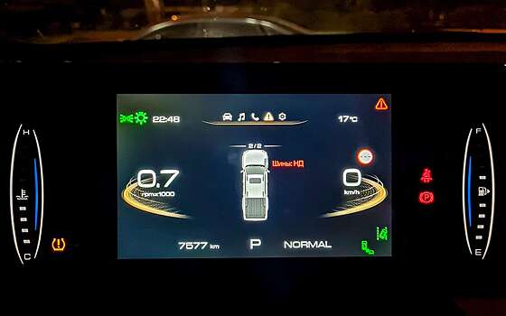 Зимние проблемы китайского внедорожника — пока безвредные