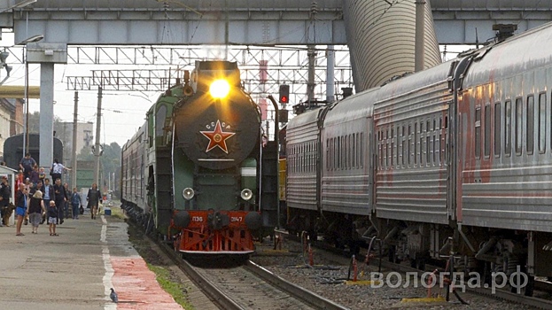В Вологде сделает остановку ретро-поезд с концертом