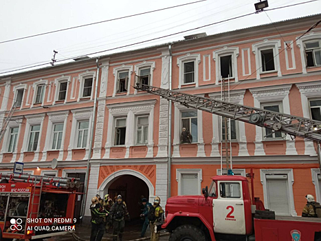 Прокуратура проводит проверку по факту пожара в доме в центре Нижнего Новгорода