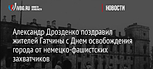 Александр Дрозденко поздравил жителей Гатчины с Днем освобождения города от немецко-фашистских захватчиков