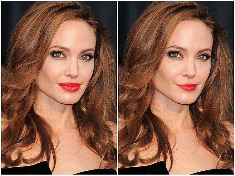 Анджелина Джоли. Как оказалось, пухлые губы красотки Анджелины Джоли играют большую роль в ее внешности.