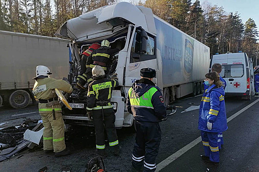 Очередное столкновение большегрузов в Вязниковском районе