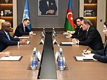 Джейхун Байрамов провёл встречу с председателем ГА ООН