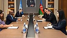 Джейхун Байрамов провёл встречу с председателем ГА ООН
