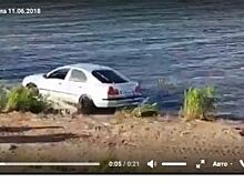 Пьяный челнинец утопил в Мелекеске свой «Мицубиси»