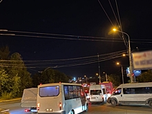 На севере Волгограда из-за ДТП на дороге образовалась огромная пробка