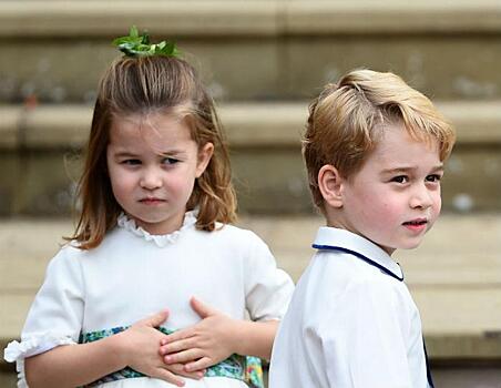 У принца Джорджа и принцессы Шарлотты начались каникулы