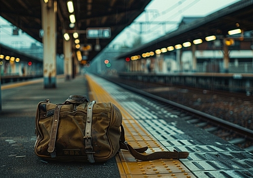 В Японии отменили 100 поездов из-за сумки со странной надписью