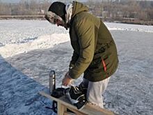 Каток открыли в микрорайоне Первомайский в Иркутске
