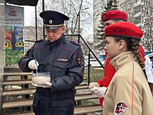 В Мордовии в рамках акции «Сообщи, где торгуют смертью» полицейские, юнармейцы и общественники провели рейд по закрашиванию пронаркотической рекламы