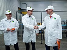Андрей Саносян открыл в Шахунье роботизированную упаковочную линию