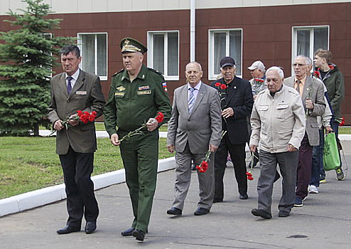 В Военной академии РВСН им. Петра Великого прошли мероприятия, посвященные Дню памяти и скорби