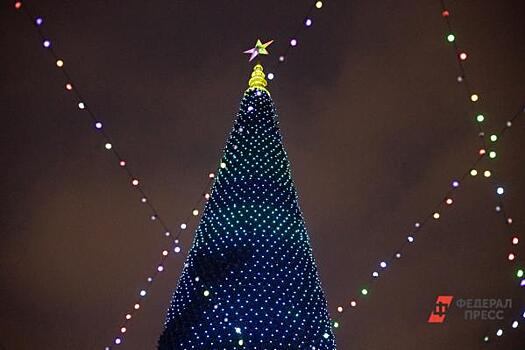 Главную площадь Екатеринбурга вновь украсит искусственная елка