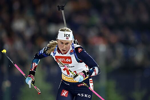 Норвежские биатлонистки впервые с 2017 года остались без индивидуальных медалей на ЧМ