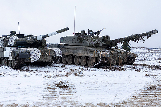В ДНР заявили о возможном появлении танков Leopard у Артемовска
