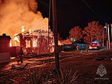 В частном секторе Кирово-Чепецка произошел пожар