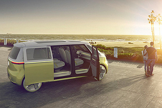 Volkswagen показал электромобиль для будущих хиппи