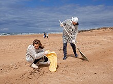 Правительство отчиталось о ликвидации более 90% разлившегося мазута в Чёрном море