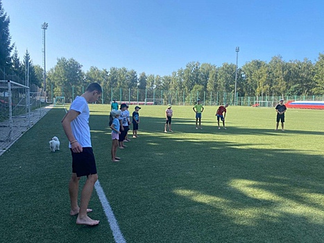В пунктах временного размещения Курской области продолжаются ежедневные тренировки