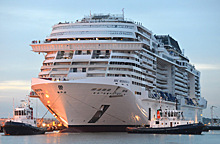 Новый лайнер MSC Cruises готов отправиться в первый средиземноморский круиз