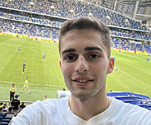 Арсен Захарян посетил игру «Динамо» с «Партизаном» в Братском кубке
