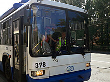 Десять троллейбусов из Петербурга начинают работу в Петрозаводске