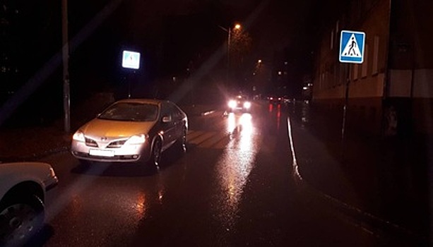 В Калининграде автомобиль сбил женщину на инвалидной коляске
