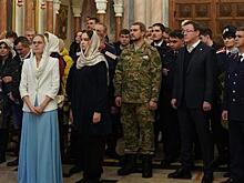 Дмитрий Азаров вместе с земляками встретил Рождество Христово в Софийском соборе