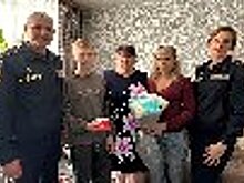 Сотрудники следственного изолятора № 1 УФСИН России по Омской области посетили семью погибшего при выполнении служебных обязанностей работника УИС