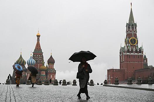 В Москве ожидаются небольшой дождь и до 15 градусов тепла