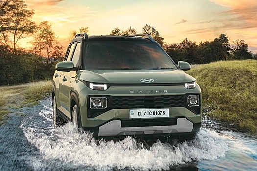 Hyundai рассекретила дешевый кроссовер Exter