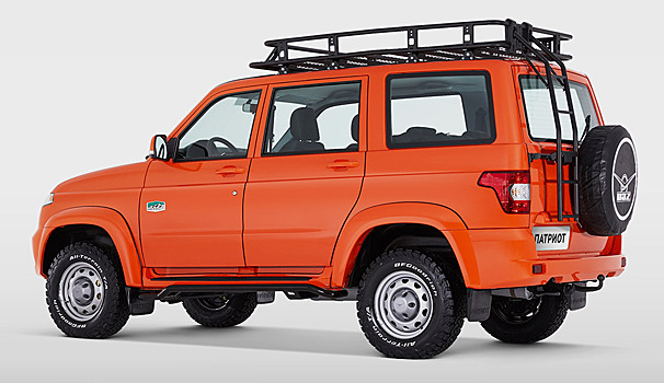 Ограниченная серия UAZ Patriot для фанатов офф-роуда