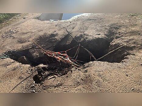 Золотодобывающая компания уничтожила проезд к селу Любовь