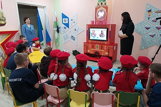 "Транснефть – Сибирь" помогла детсаду в Югре приобрести интерактивный комплекс
