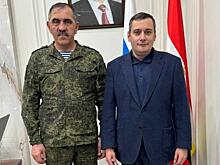 Александр Хинштейн в Курске встретился с замминистра обороны России