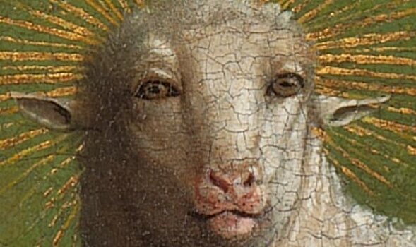 На самой старой масляной картине в мире внезапно нашелся ягненок-Иисус
