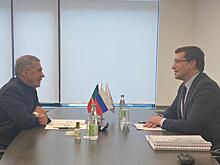 Глеб Никитин провел рабочую встречу с Рустамом Миннихановым
