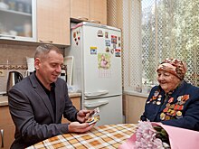 Жительница Курска Анна Волковская отмечает 100-летний юбилей