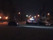 В Иркутске поймали ещё одного дрифтера, нарезавшего круги у Александра III